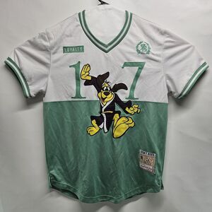 REMY BOYZ Trap Music Jersey Sz M  Hong Kong Phooey #17 Loyalty Shirt Green White